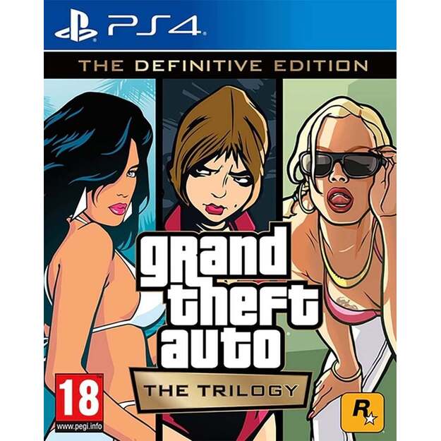 Grand Theft Auto: The Trilogy (The Definitive Edition)
      
        - PlayStation 4