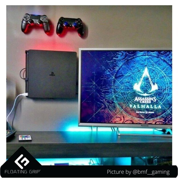 Floating Grip Playstation 4 Slim Wall Mount