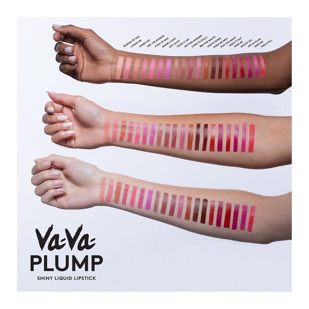 Buxom - Va Va Plump Shiny Liquid Lipstick Wine Me