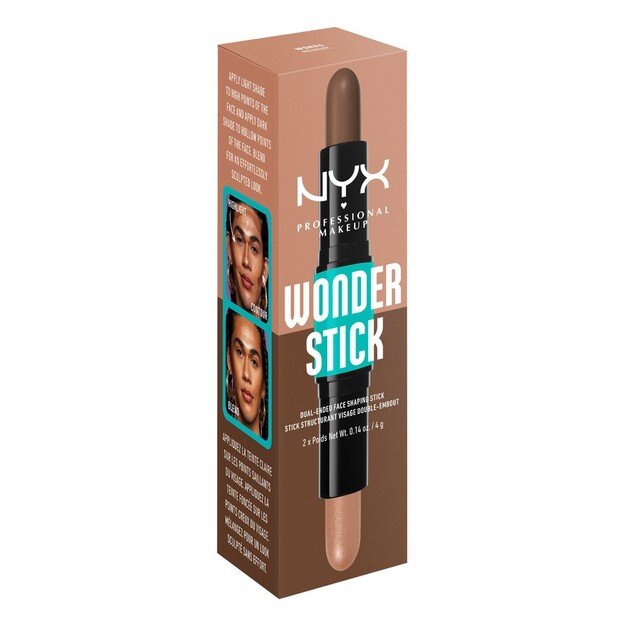 NYX Professional 466 - Wonder Stick Dual-Ended Face Shaping Stick 04 Medium