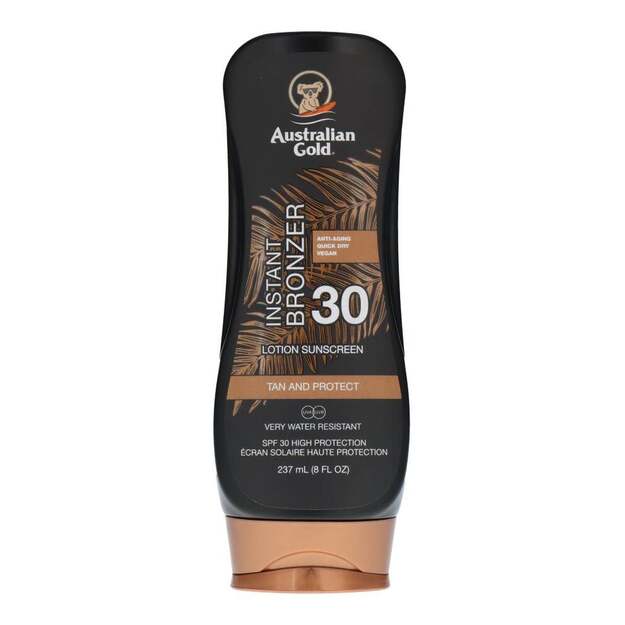 Australian Gold - Sunscreen Lotion with Bronzer SPF 30 237 ml