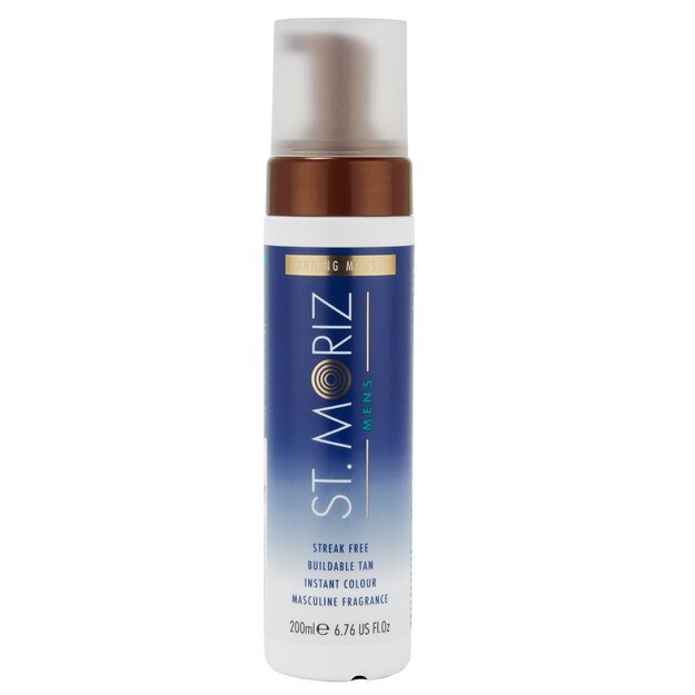 ST. MORIZ - Mens Fast Tan Mousse 200 ml