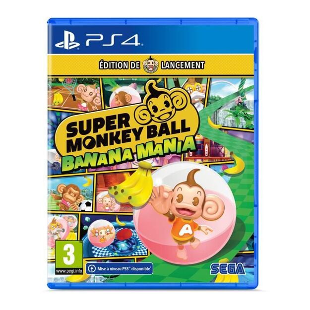 Super Monkey Ball Banana Mania (Launch Edition) (FR/Multi in Game)
      
        - PlayStation 4