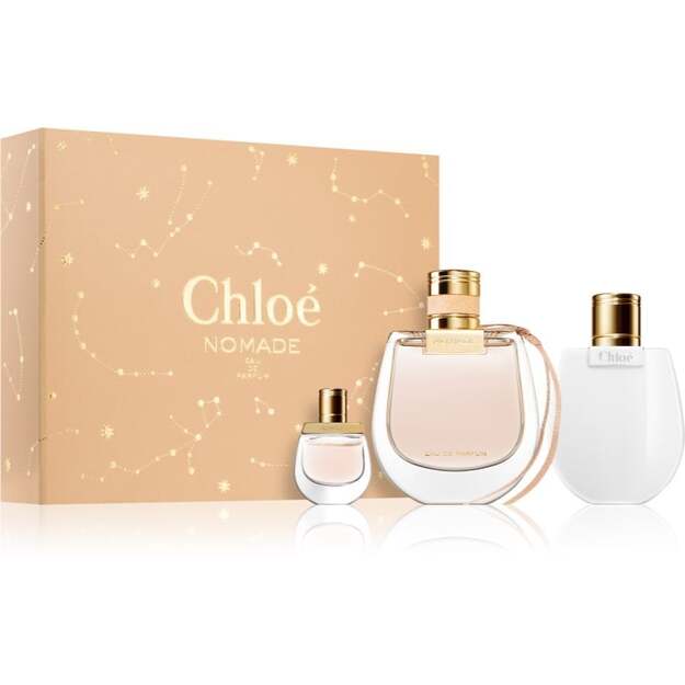 Chloé - Nomade EDP 75 ml + EDP 5 ml + Body Lotion 100 ml - Giftset