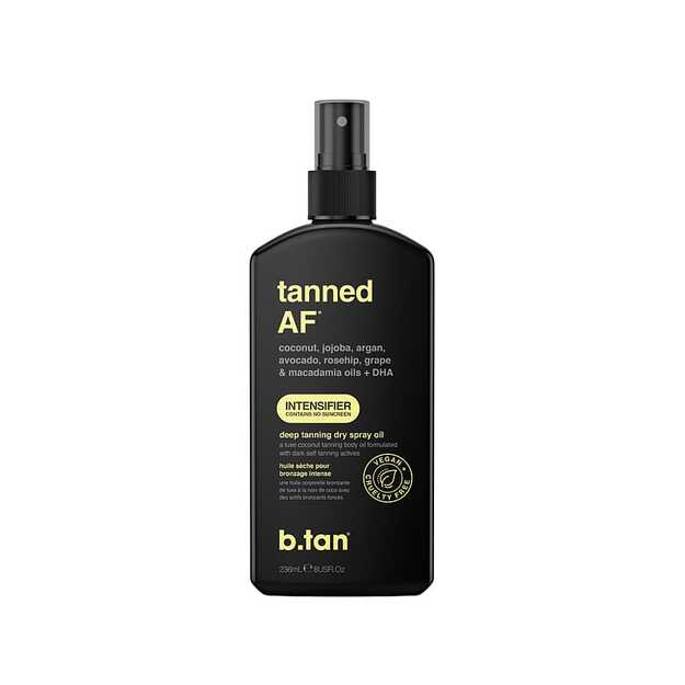 b.tan - Tanned AF Intensifier Tanning Oil 236 ml