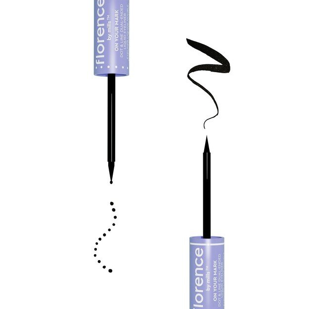 Florence by Mills - OYM Dual-Ended Liquid Eyeliner 7 ml Black