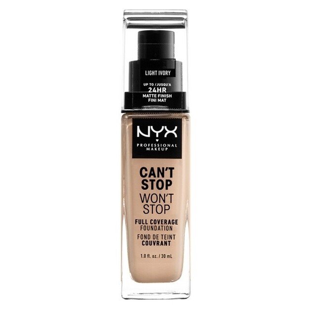 NYX Professional 466 - Can't Stop Won't Stop Foundation - Light Ivory