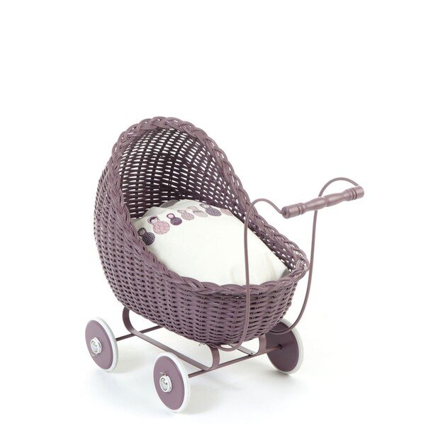 Smallstuff - Doll Stroller - Dark Rose