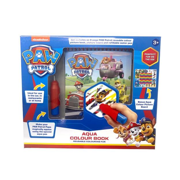 Paw Patrol - Aqua Colour Book (32014110)