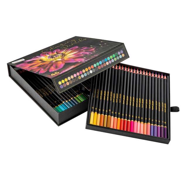 Craft sensations - Colouring pencils in box 46 pcs (CR1531)