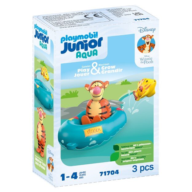 Playmobil - JUNIOR & Disney: Tigger's Rubber Boat Ride (71704)