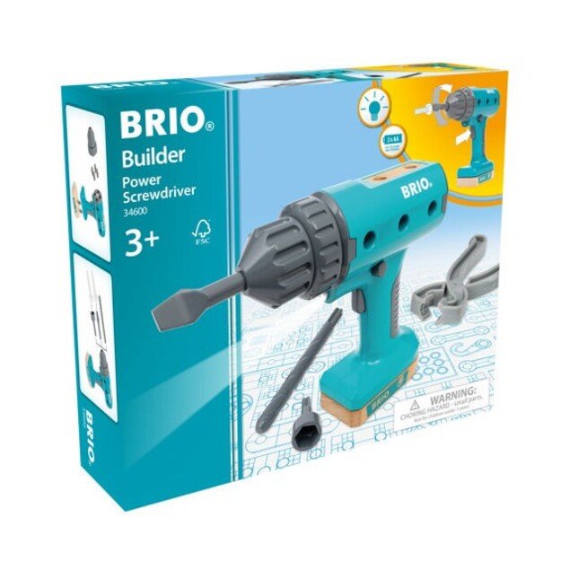 BRIO -Builder, Power Screwdriver - (34600)