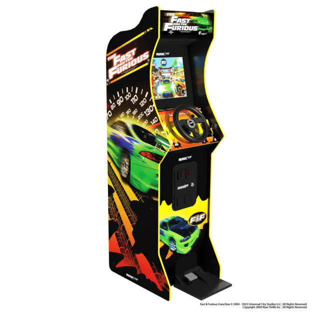 ARCADE 1 Up - The Fast & The Furious Deluxe Arcade Machine