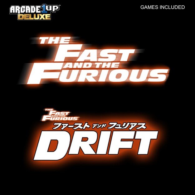 ARCADE 1 Up - The Fast & The Furious Deluxe Arcade Machine