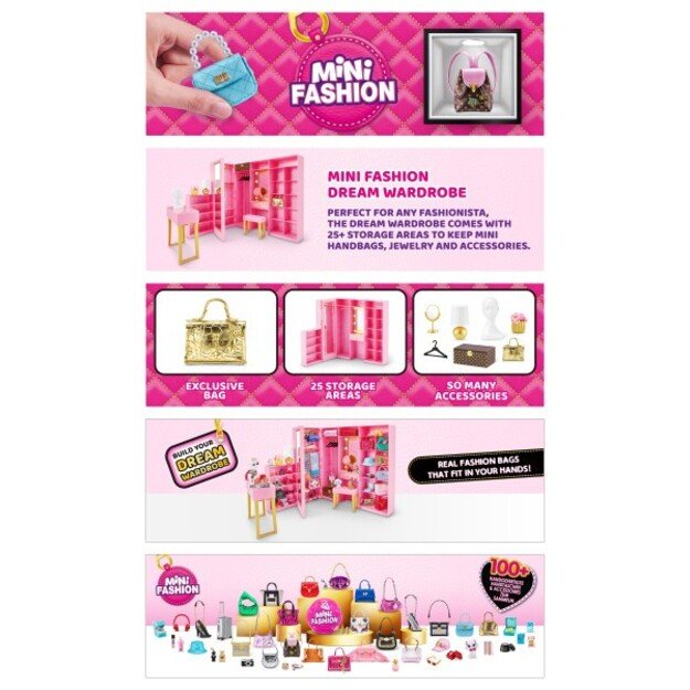 5 Surprises - Mini Brands - Fashion Mini Brands - series 1 Dream Wardrobe (77425)