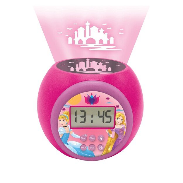 Lexibook - Disney Princess Projector alarm clock (RL977DP)