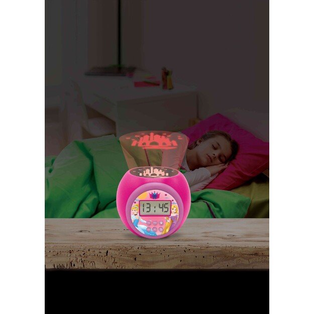 Lexibook - Disney Princess Projector alarm clock (RL977DP)