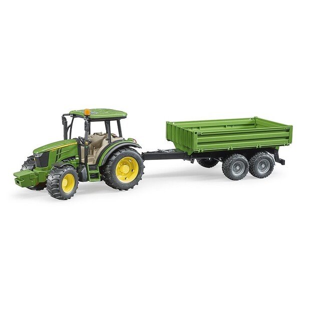 Bruder - John Deere 5115 M with Tipping Trailer (02108)