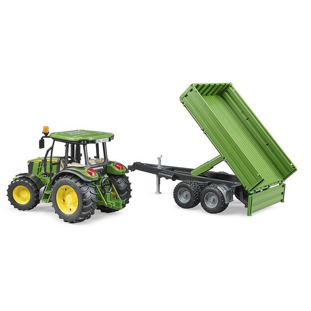 Bruder - John Deere 5115 M with Tipping Trailer (02108)