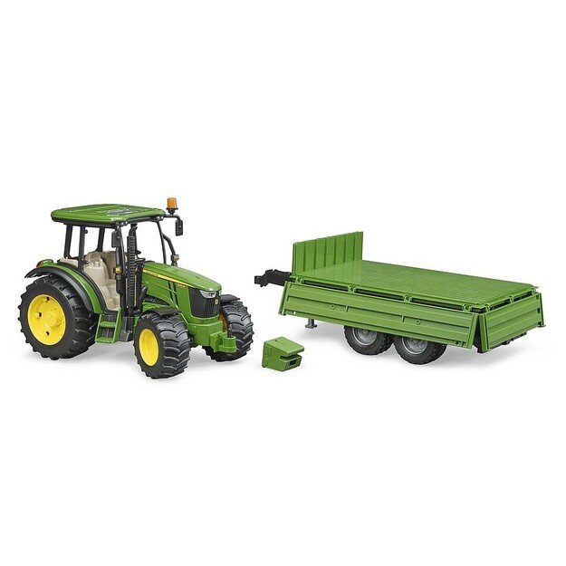 Bruder - John Deere 5115 M with Tipping Trailer (02108)