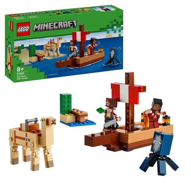 LEGO Minecraft - The Pirate Ship Voyage (21259)