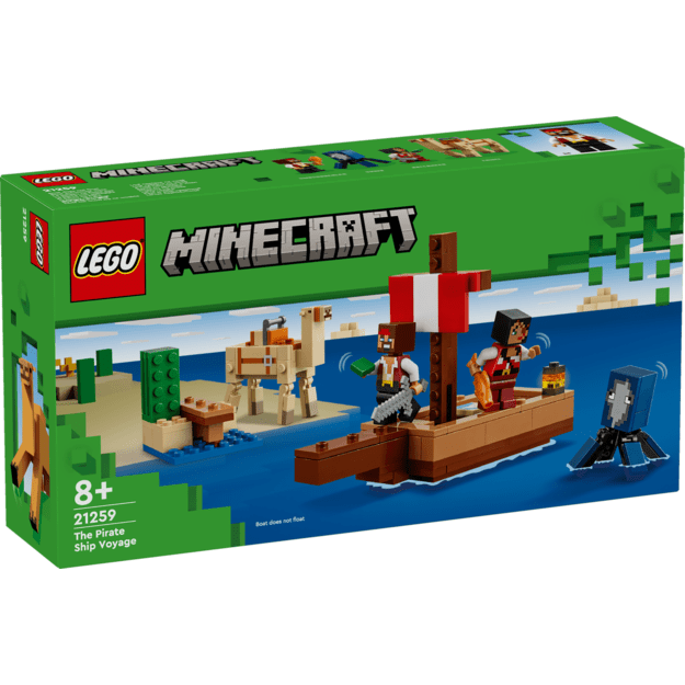 LEGO Minecraft - The Pirate Ship Voyage (21259)