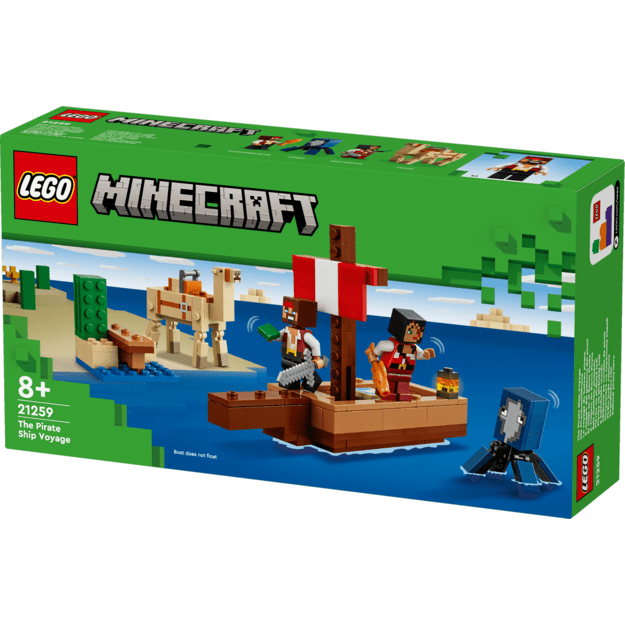 LEGO Minecraft - The Pirate Ship Voyage (21259)