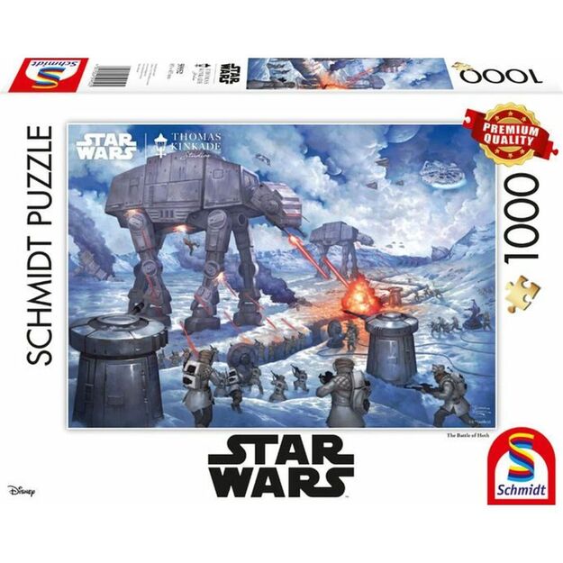 Schmidt - Thomas Kinkade: Star Wars, The Battle of Hoth (1000 Pieces) (SCH9952)