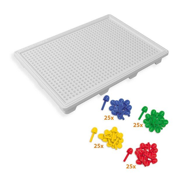 SES Creative - Mosaic Peg Board 100 pcs - (S14046)