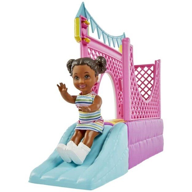 Barbie - Skipper Playset - Babysitters Bounce House (HHB67)