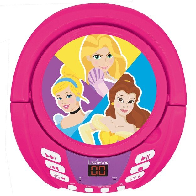 Lexibook - Disney Princess - Bluetooth CD Player (RCD109DP)