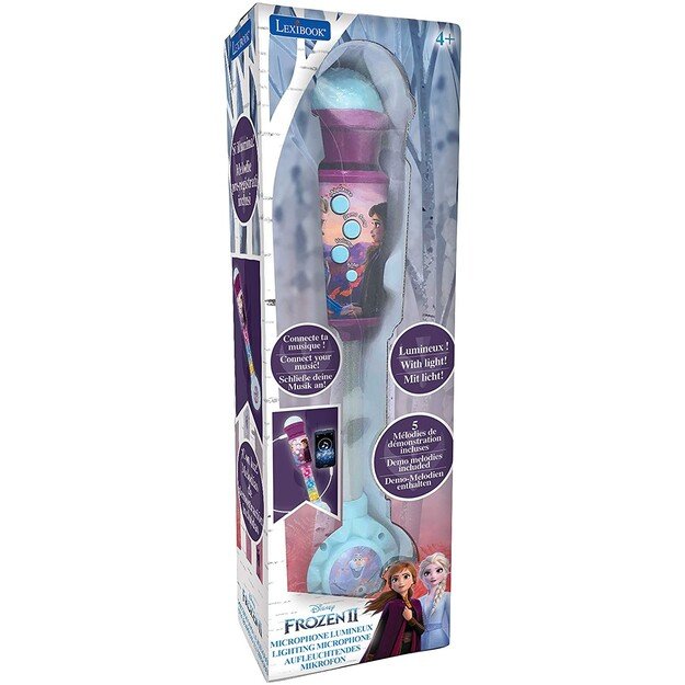 Lexibook - Disney Frozen - Trendy Lighting Microphone (MIC90FZ)