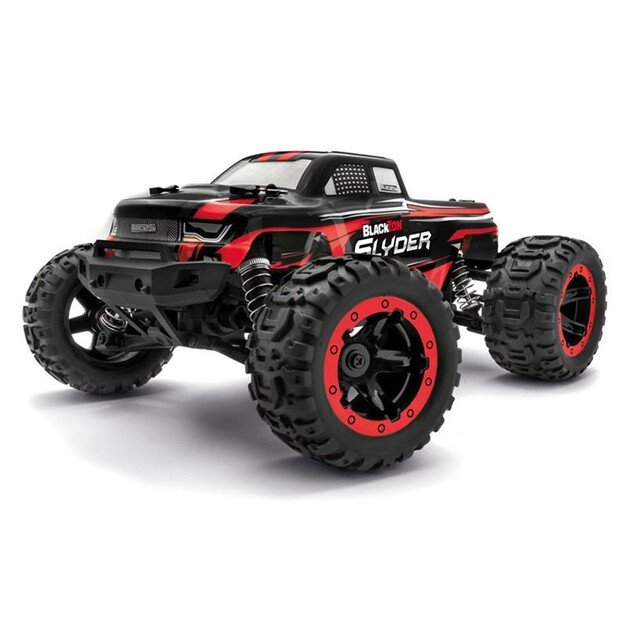 BLACKZON - Slyder MT 1/16 4WD Electric Monster Truck - Red (540098)