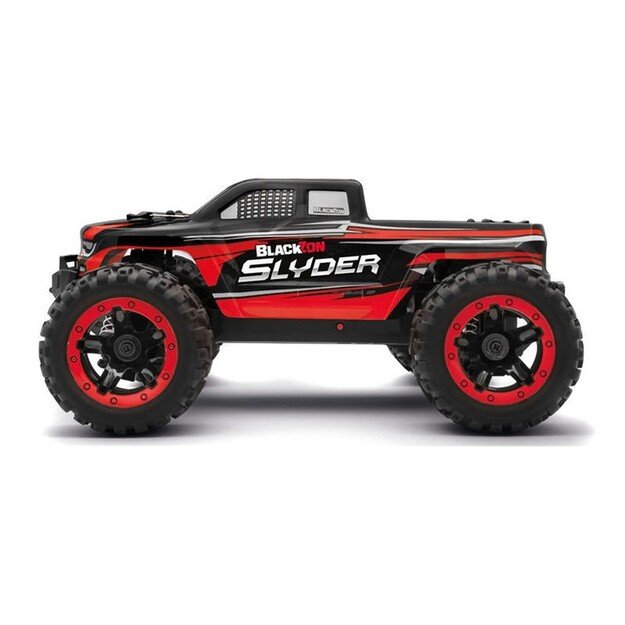 BLACKZON - Slyder MT 1/16 4WD Electric Monster Truck - Red (540098)