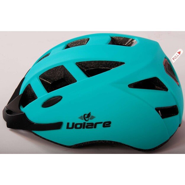 Volare - Bicycle Helmet - Green w/LED 54-58 cm (1129)