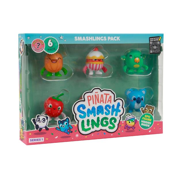 Piñata Smashlings - 6 pack. - #1 (2055SL)