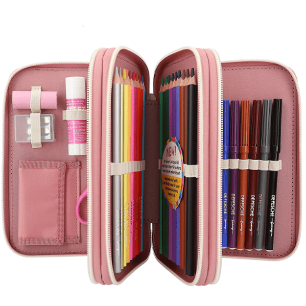 TOPModel Triple Pencil Case COSY with Application ( 0412584 )