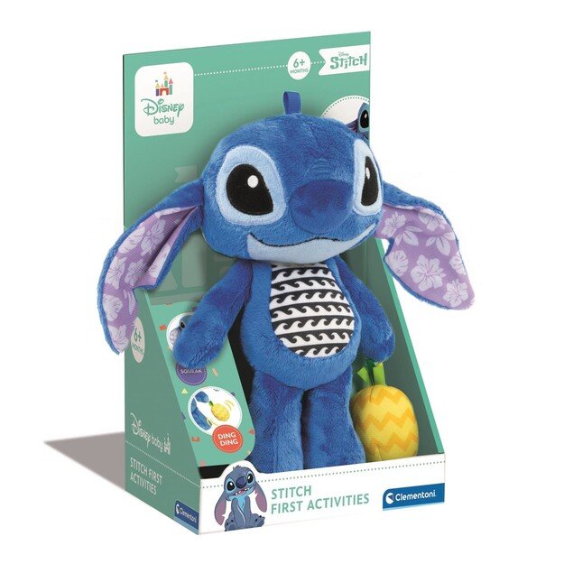 Clementoni - Travel Plush - Disney Stitch (17918)