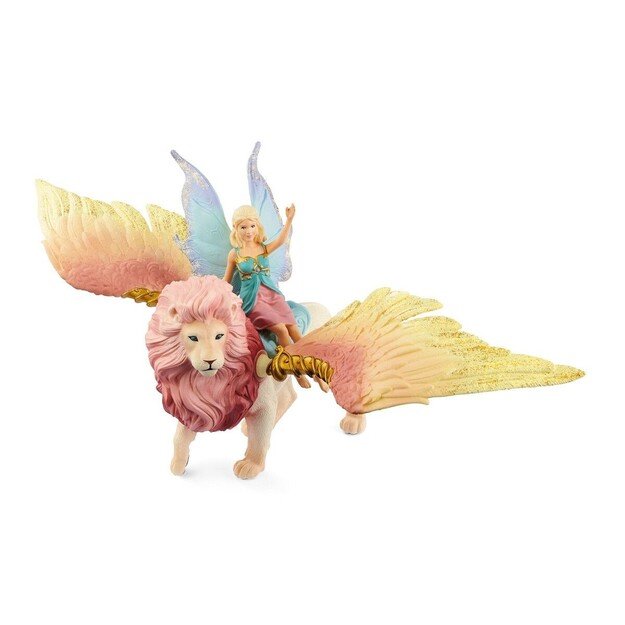 Schleich - Bayala - Fairy in Flight on Winged Lion (70714)