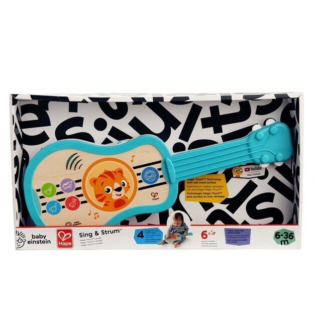 Hape - Value Sing & Strum Magic Touch Ukulele (87-800897)