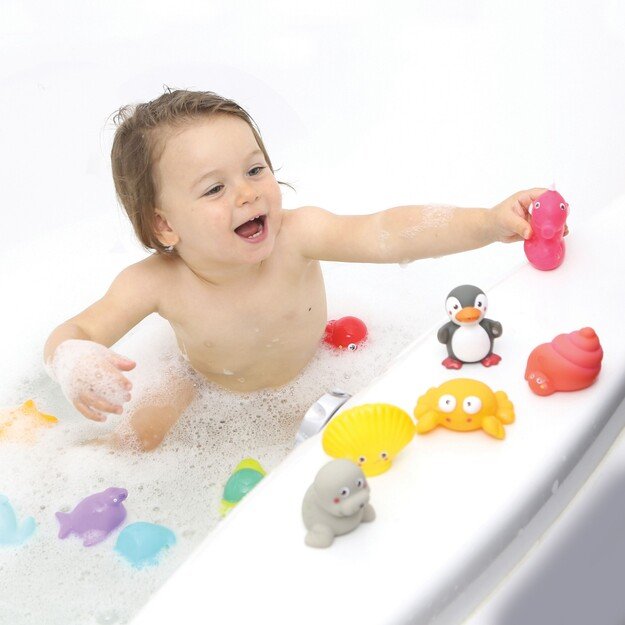 Ludi - Bath animals - 12 pcs - LU2174