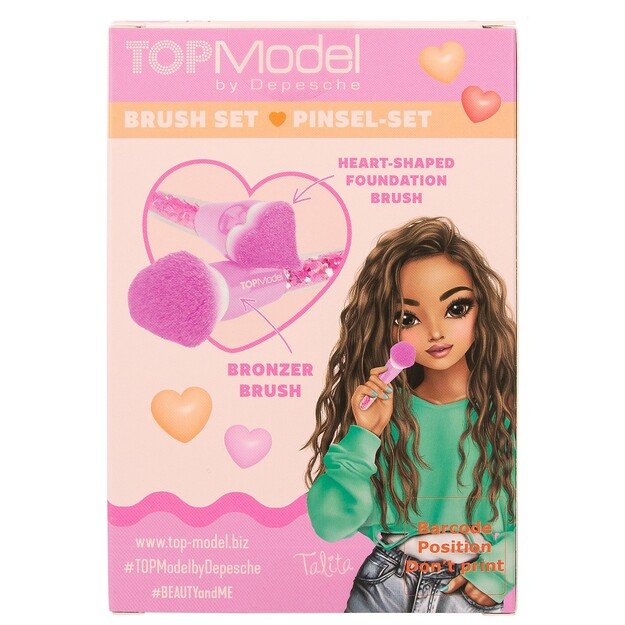 TOPModel Brush Set Heart BEAUTY and ME ( 0412817 )