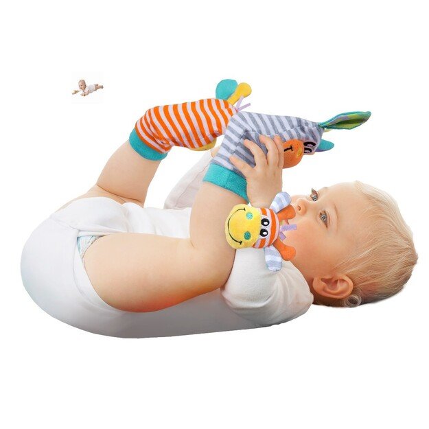 Playgro - Wrist Rattle and Foot Fingers  (10188406)