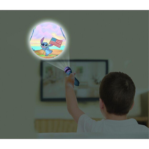 Lexibook - Stitch story projector and flashlight (LTC050D)