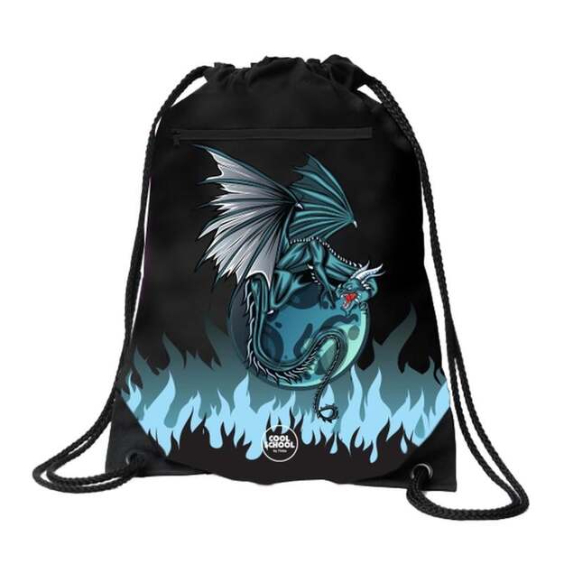 Tinka - Gym Bag 34 x 45 cm - Dragon ( 8-804537 )