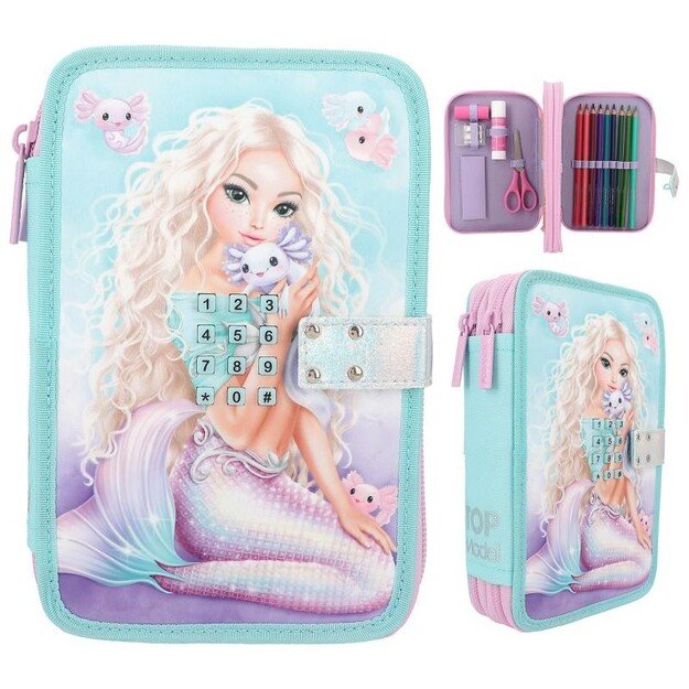 TOPModel - Pencil Case With Code - MERMAID (412299)