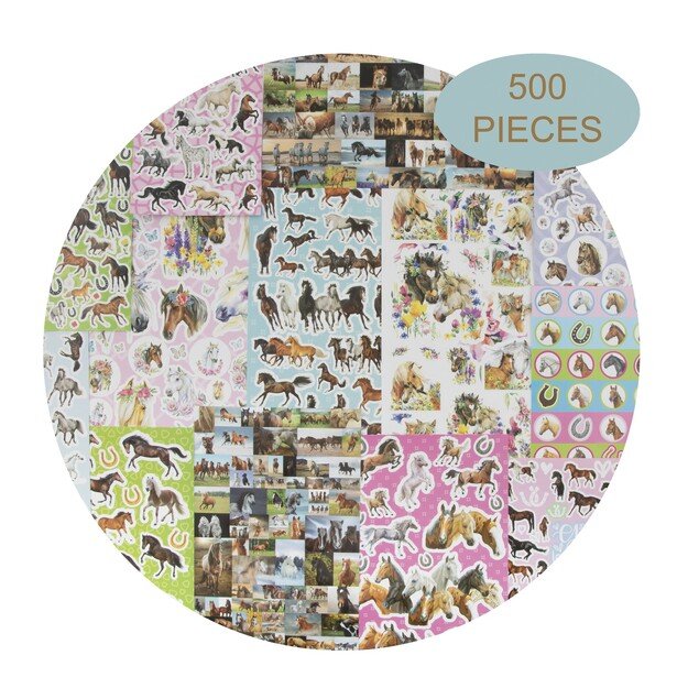 Moxy - Mega Sticker Set Horse (500 pcs)(100080)