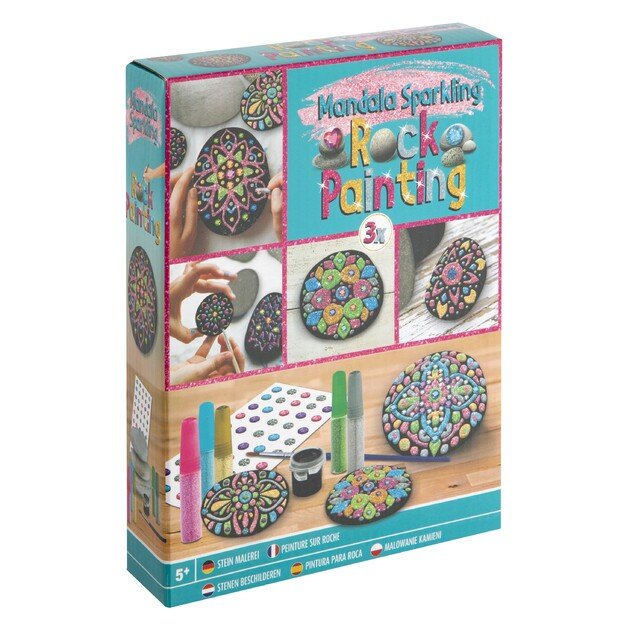 Mandala Rock Painting Set (200036)