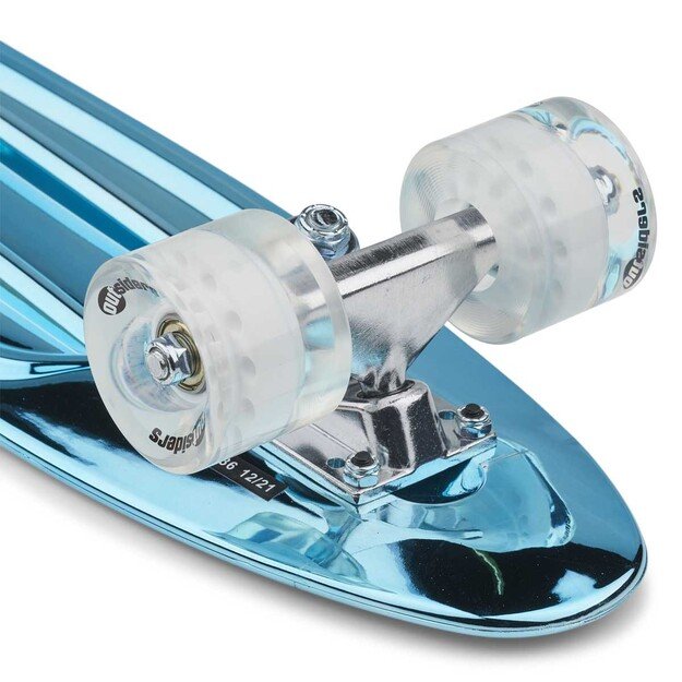 Outsiders - Chrome Edition Retro Skateboard Blue