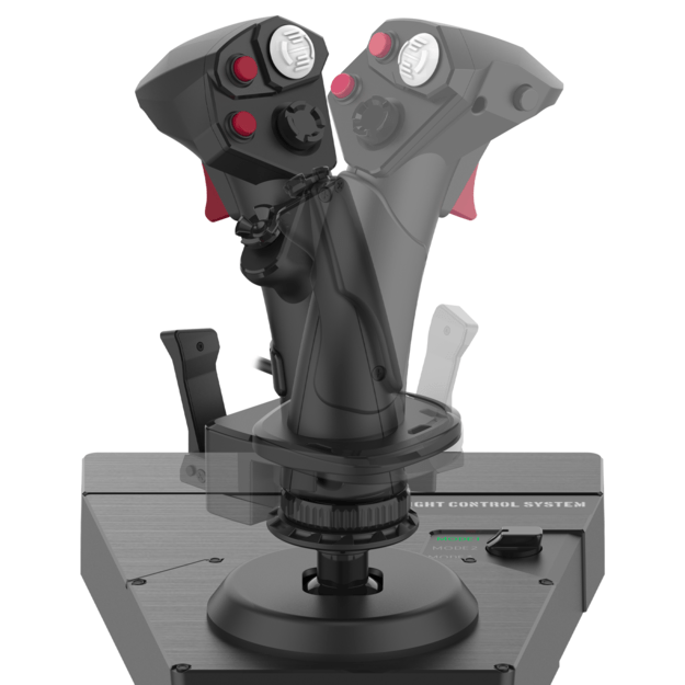 HORI - HORI HOTAS Flight Control System & Mount for PC (Windows 11/10) High-End Flight Stick & Throttle for PC Flight Sims